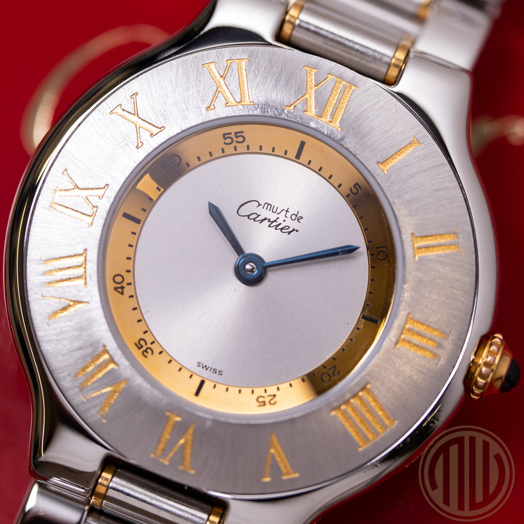 Cartier 21 Must de CartierStainless-Steel/750 Yellow Gold | Quarz | 31mm | Ref: 1330