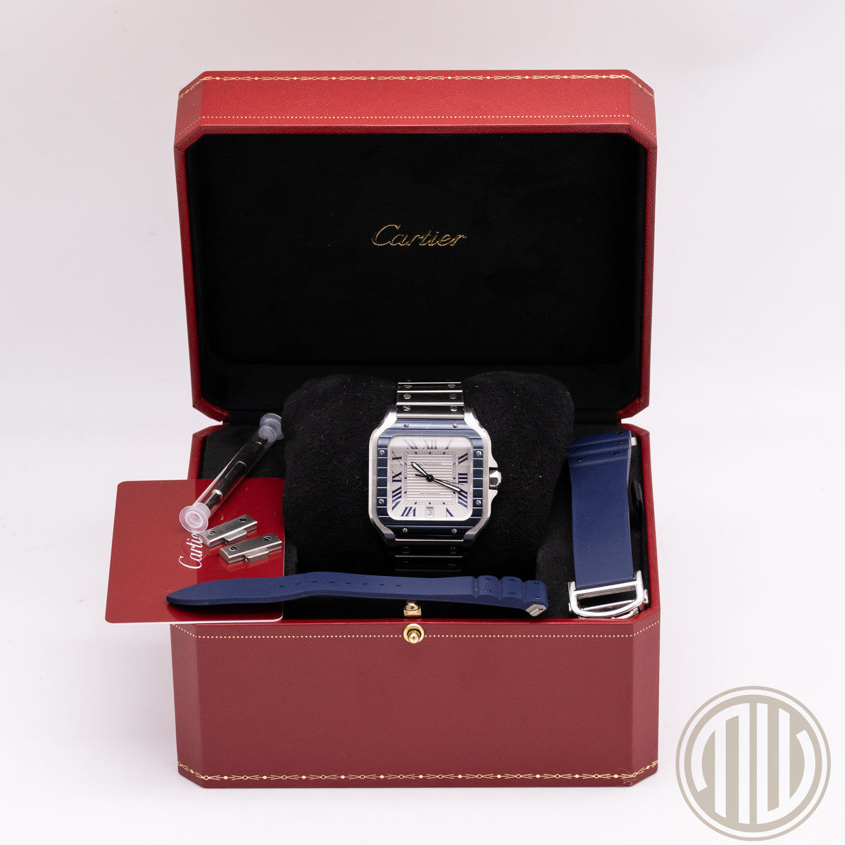 Cartier Santos De Cartier | Large Dial | Box and Papers | 2022 | WSSA0047