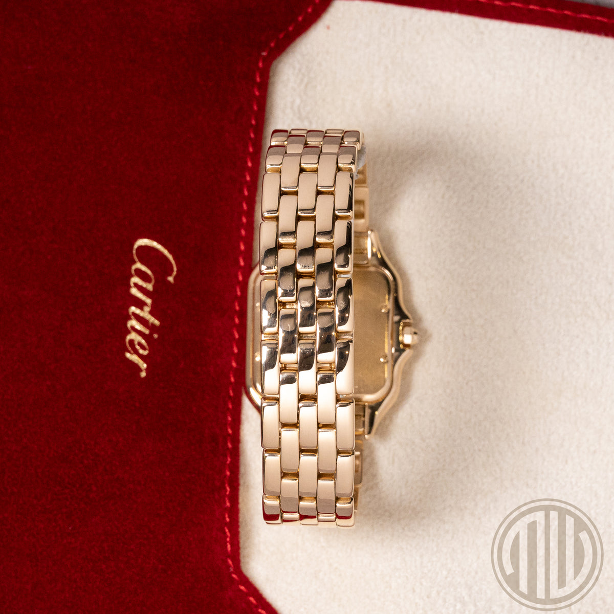 Cartier Panthère Medium 18k Quartz | Diamond Bezel | New Cartier Service | 883969