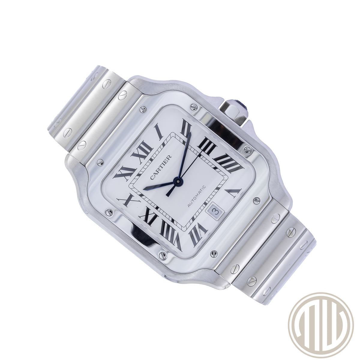 Cartier Santos De Cartier White Dial | Stainless-Steel | Box and Papers | 2024