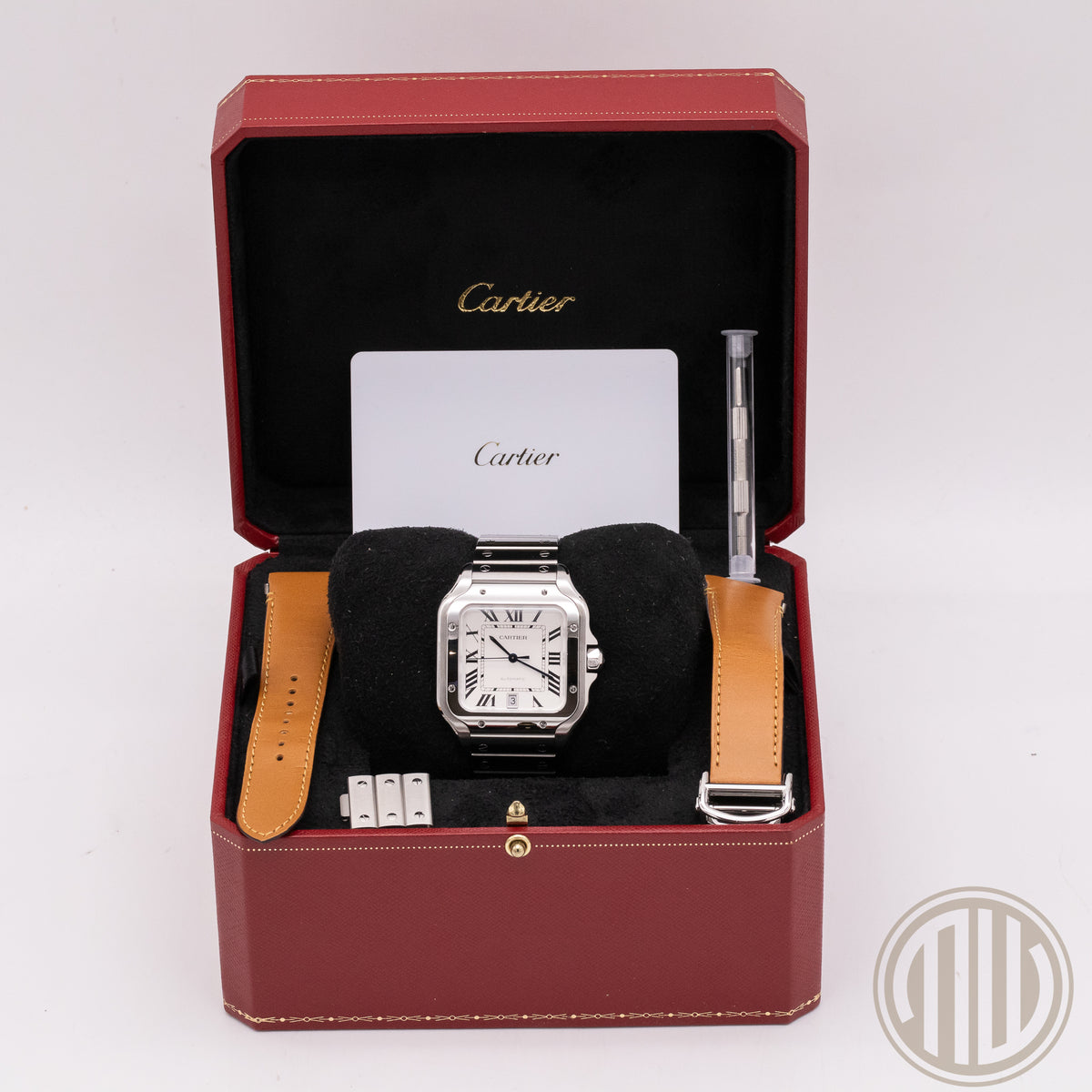 Cartier Santos De Cartier White Dial | Stainless-Steel | Box and Papers | 2024