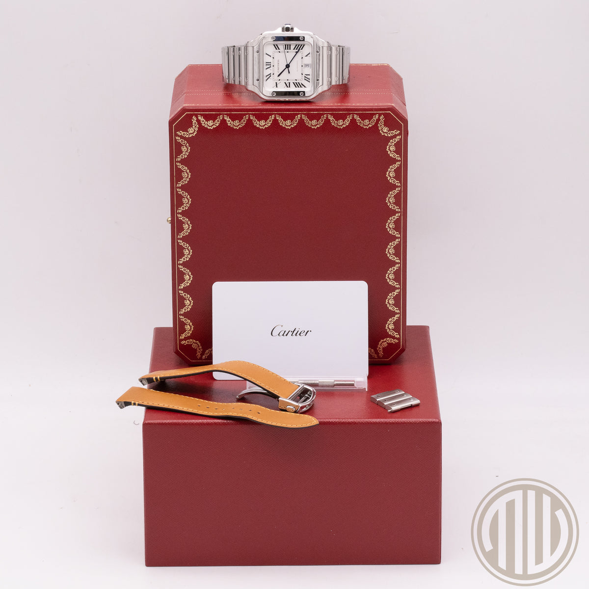Cartier Santos De Cartier White Dial | Stainless-Steel | Box and Papers | 2024