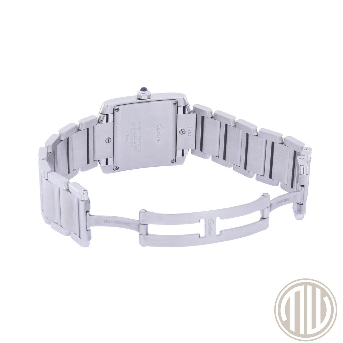 Cartier Tank Française Stainless-Steel | White Dial | Box and Papers | 2000 | 2465