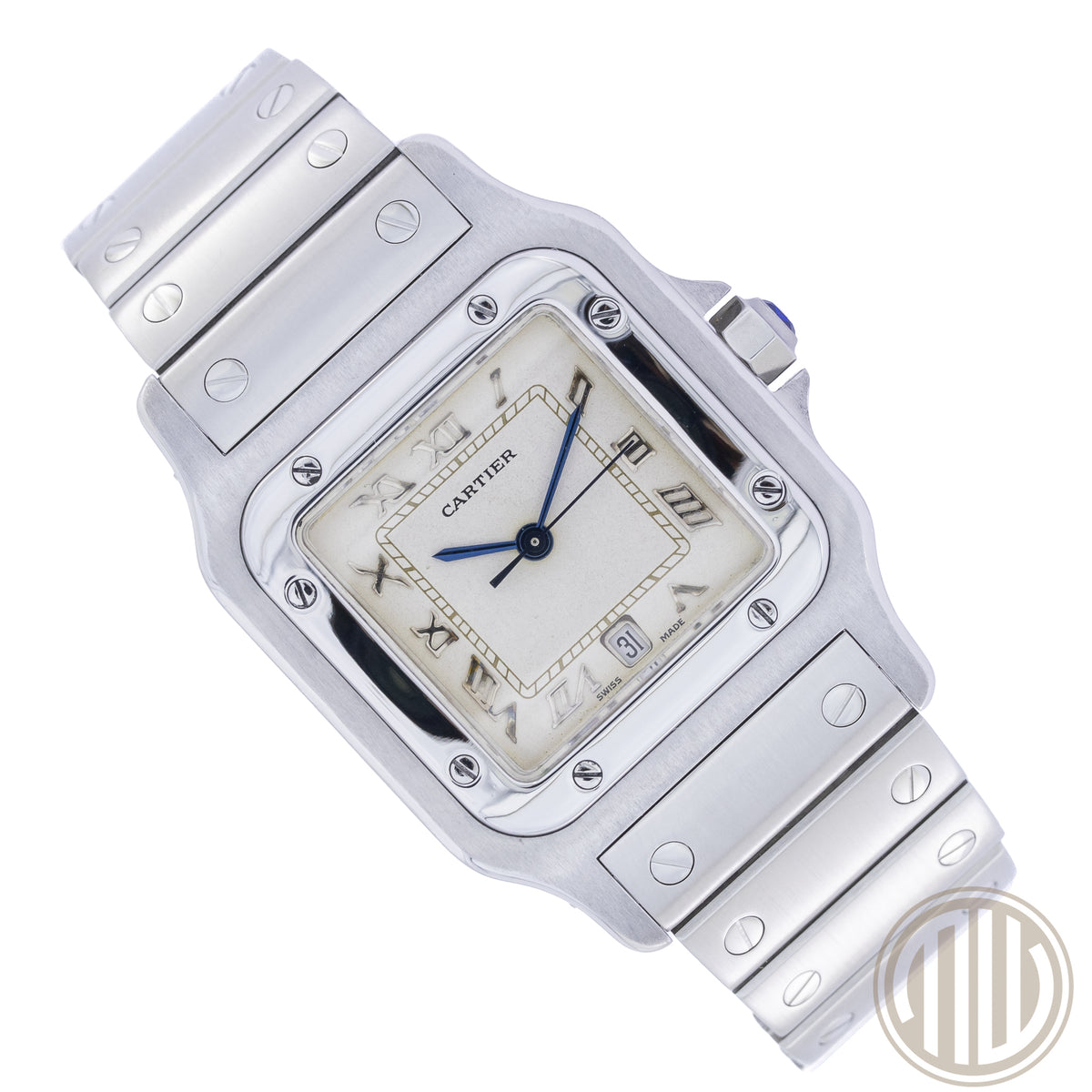 Cartier Santos Galbée Top Condition | Stainless-Steel | Box and Papers | 1982