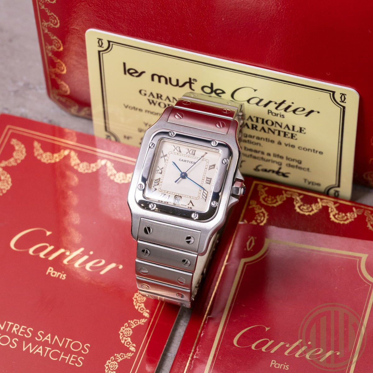 Cartier Santos Galbée Top Condition | Stainless-Steel | Box and Papers | 1982