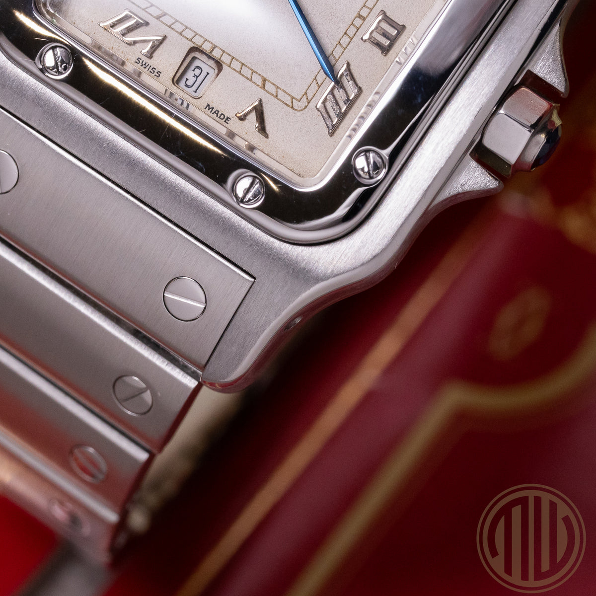 Cartier Santos Galbée Top Condition | Stainless-Steel | Box and Papers | 1982