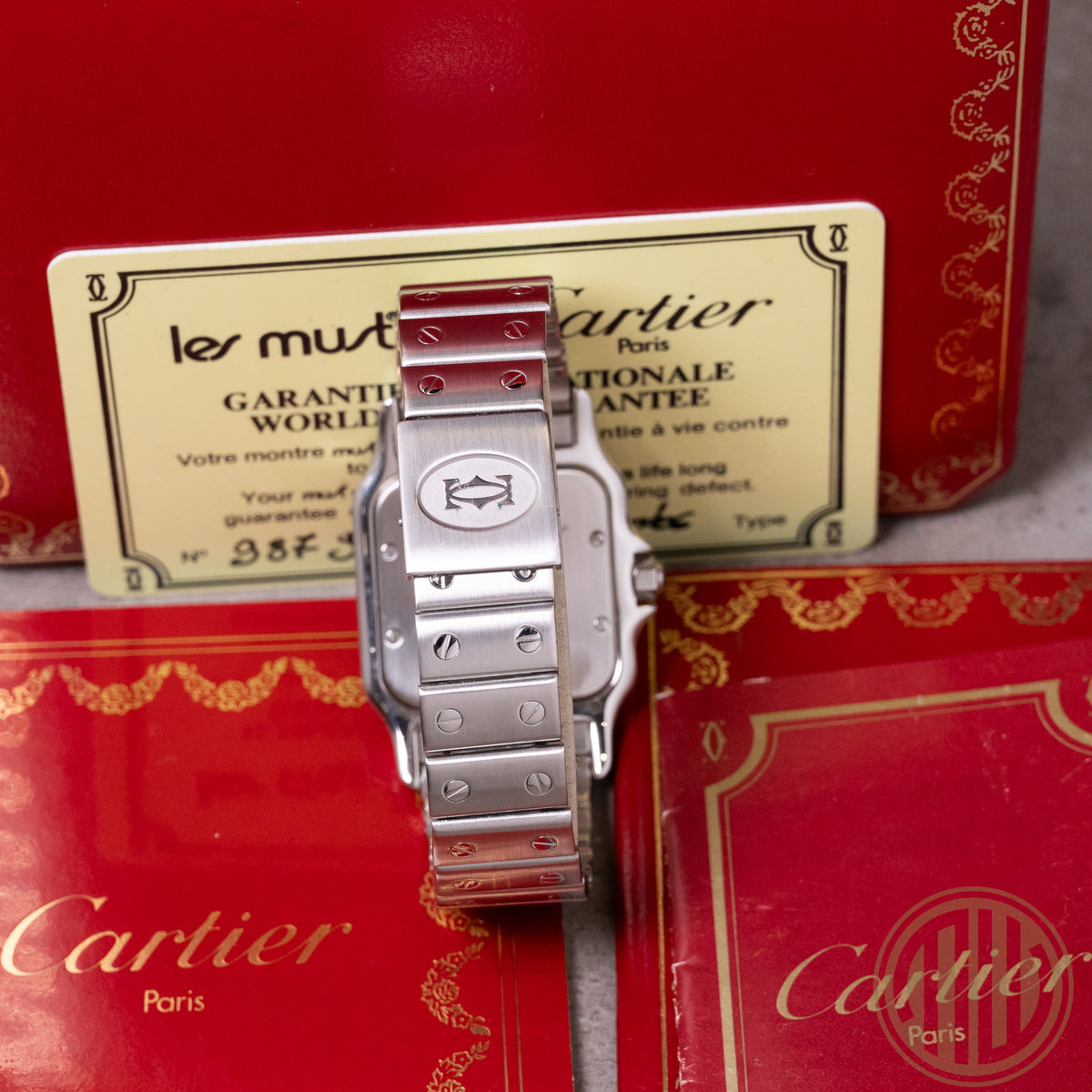 Cartier Santos Galbée Top Condition | Stainless-Steel | Box and Papers | 1982