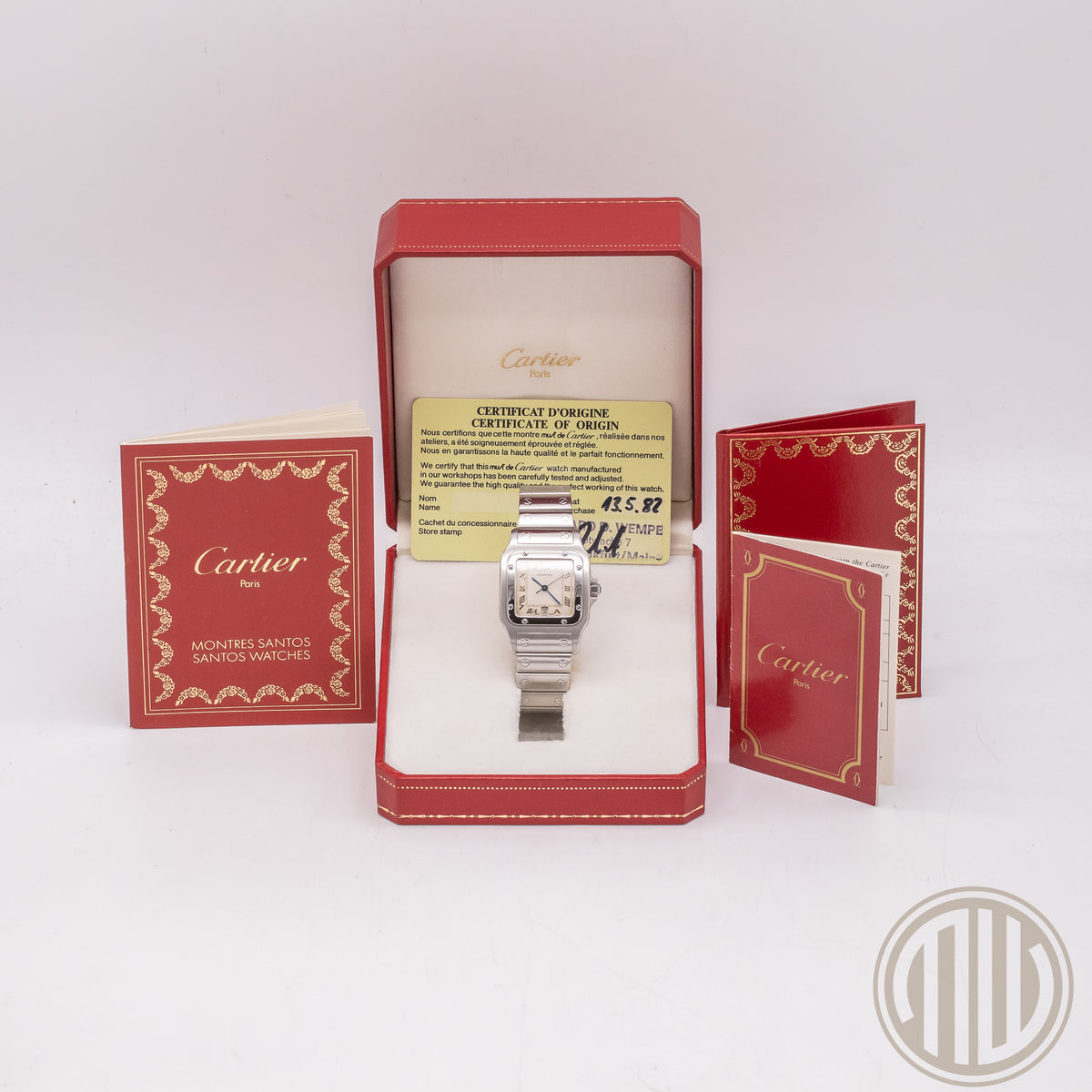 Cartier Santos Galbée Top Condition | Stainless-Steel | Box and Papers | 1982