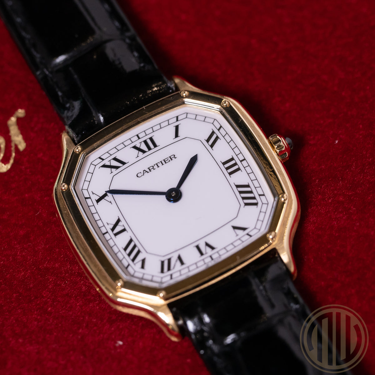 Cartier Trianon | Paris Dial | 18kt Yellowgold | Cartier Warranty | New Cartier Service