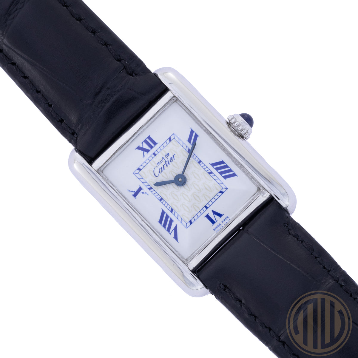 Cartier Tank Must 925 Silver | White Roman Dial | Quarz
