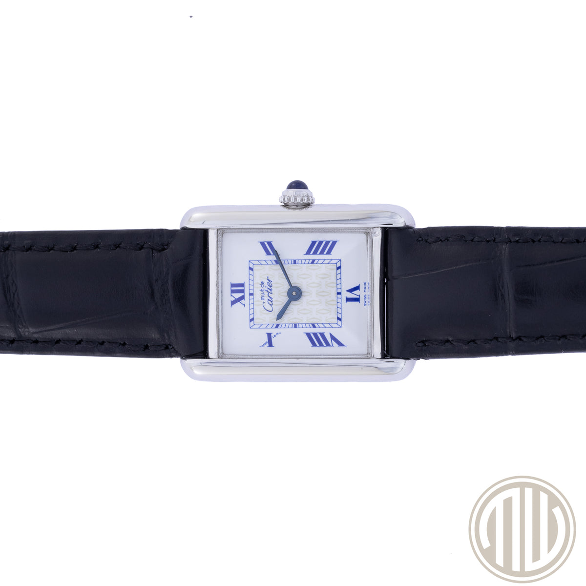 Cartier Tank Must 925 Silver | White Roman Dial | Quarz