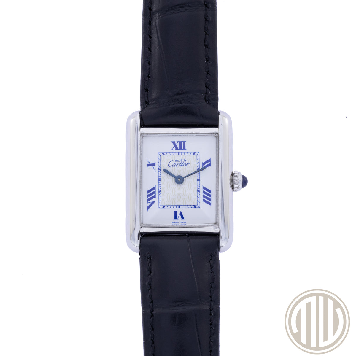 Cartier Tank Must 925 Silver | White Roman Dial | Quarz