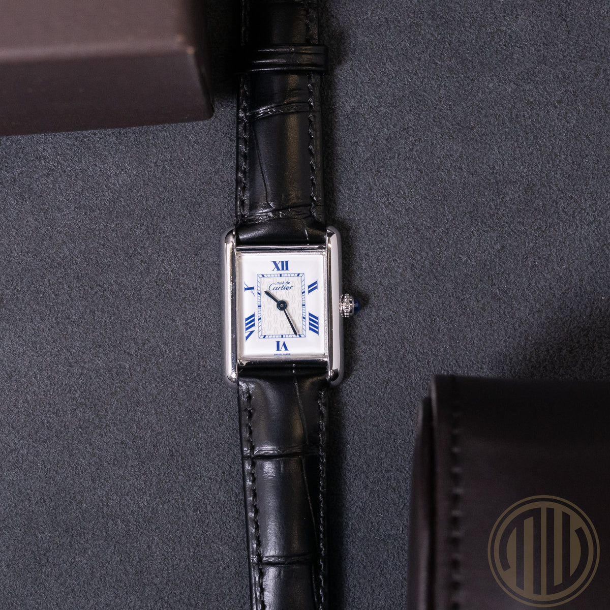 Cartier Tank Must 925 Silver | White Roman Dial | Quarz