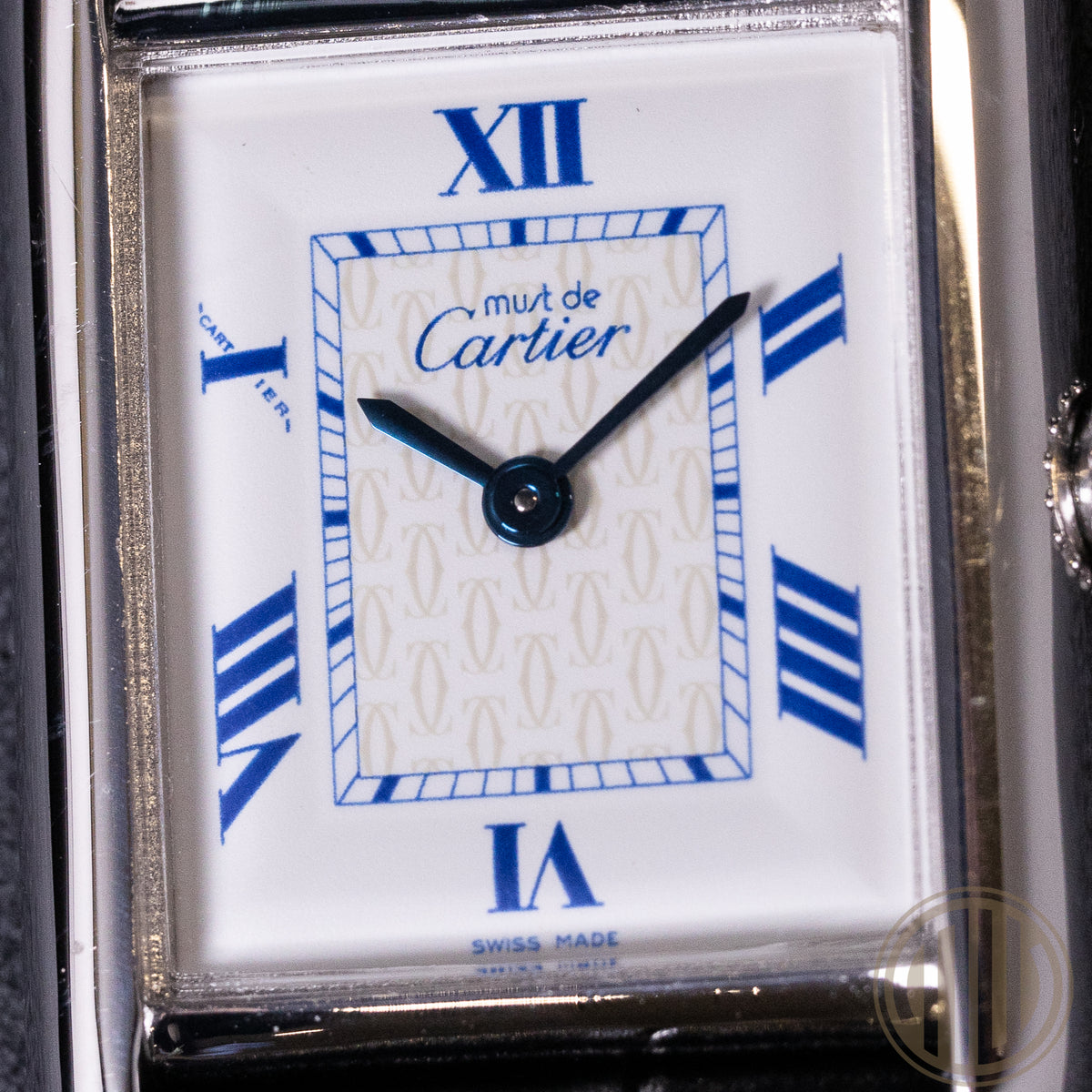 Cartier Tank Must 925 Silver | White Roman Dial | Quarz