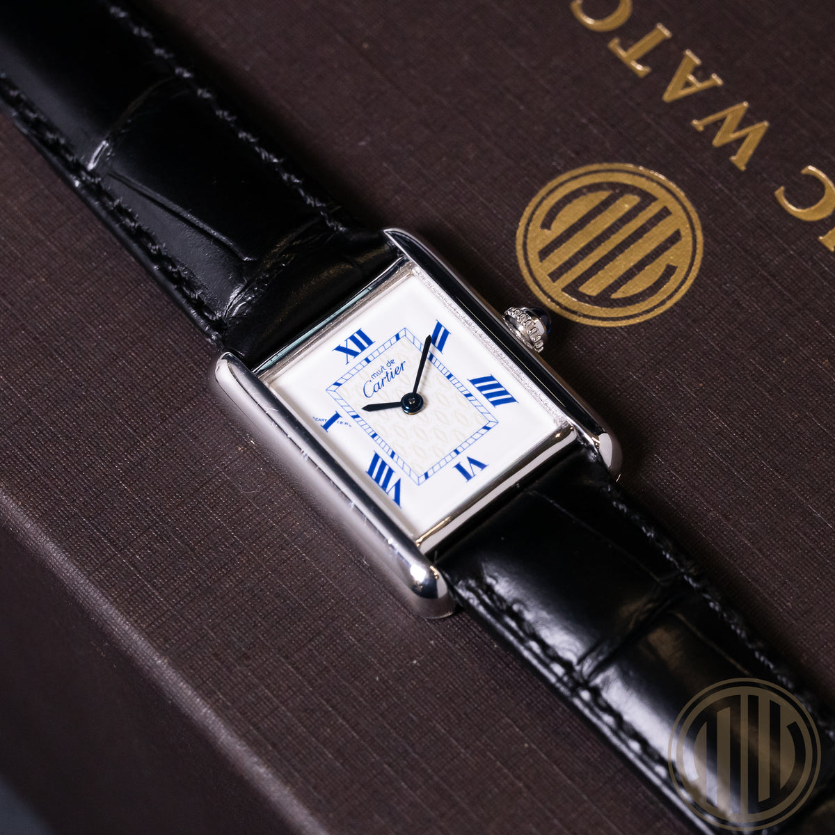 Cartier Tank Must 925 Silver | White Roman Dial | Quarz