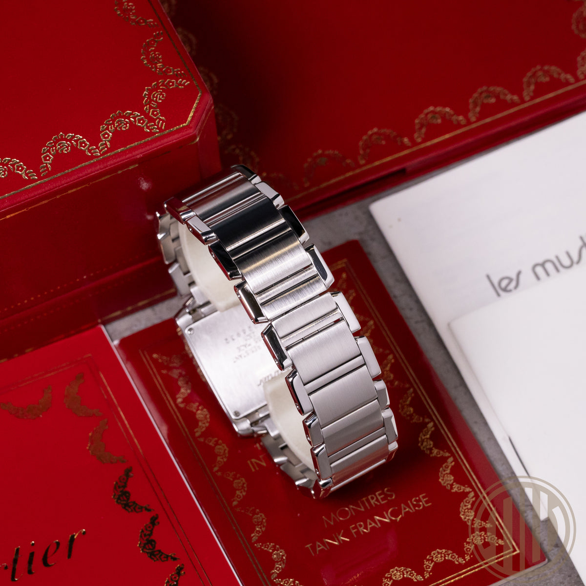 Cartier Tank Française Stainless-Steel | Quarz | Box and Papers | 1997