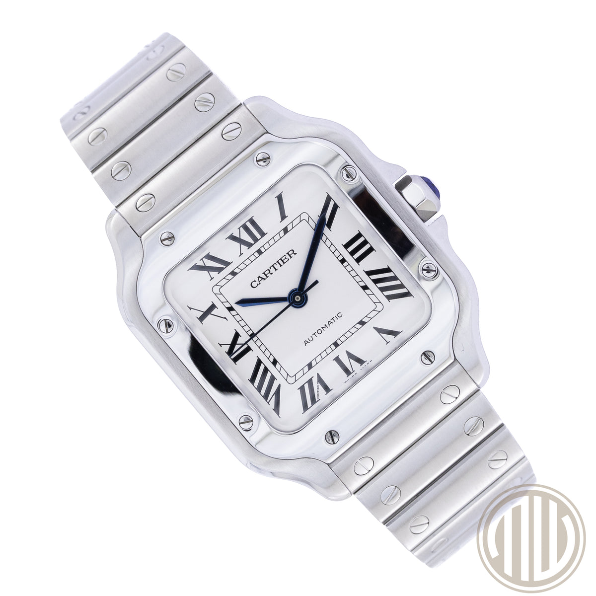 Cartier Santos De Cartier Medium | White Dial | Box and Papers | 2021