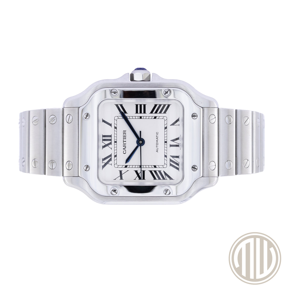 Cartier Santos De Cartier Medium | White Dial | Box and Papers | 2021