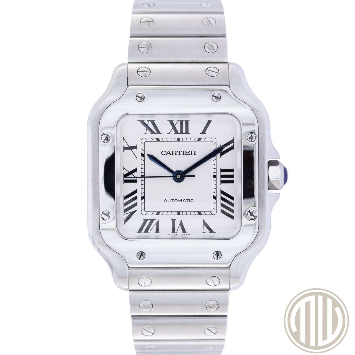 Cartier Santos De Cartier Medium | White Dial | Box and Papers | 2021