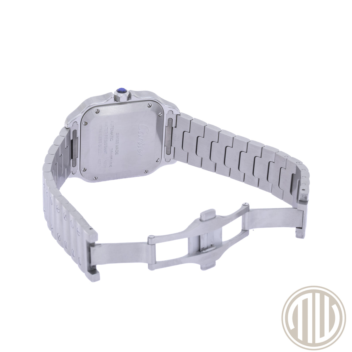 Cartier Santos De Cartier Medium | White Dial | Box and Papers | 2021