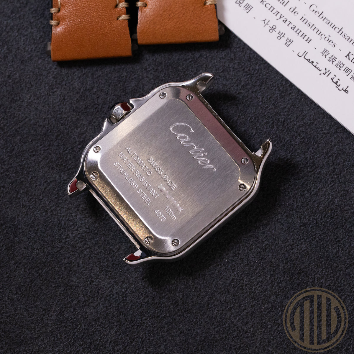 Cartier Santos De Cartier Medium | White Dial | Box and Papers | 2021