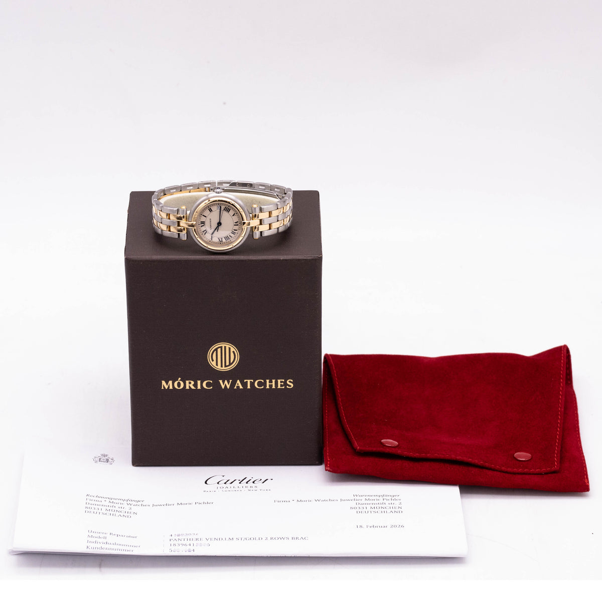 Cartier Cougar Panthere Ronde | New Cartier Service | 2 Years Cartier Warranty