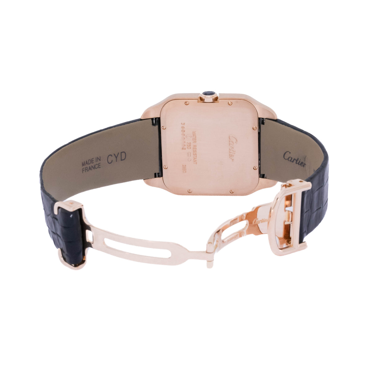 Cartier Santos Dumont 18kt Roségold | New Cartier Service | Cartier Warranty