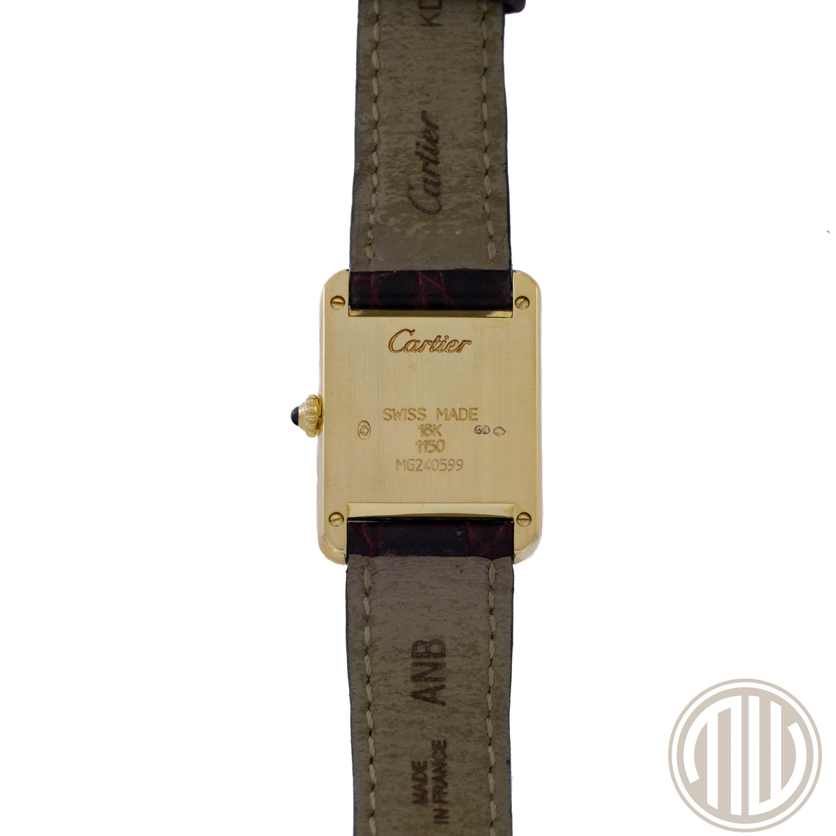 Cartier Tank Louis Cartier 18kt Gold | New Cartier Service | Cartier Warranty