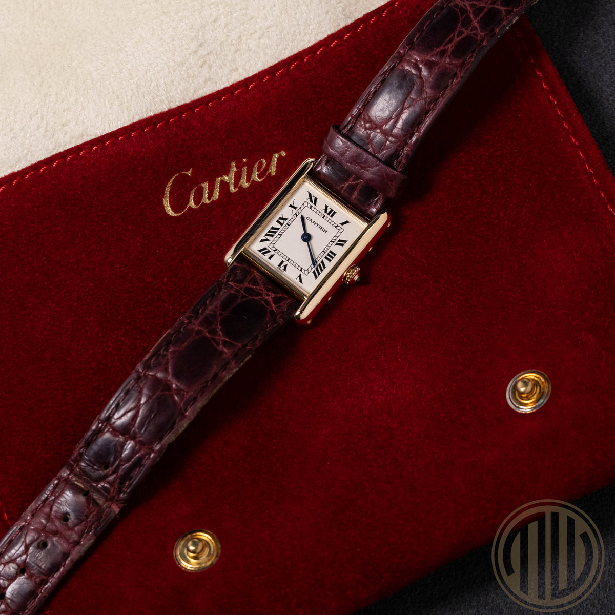 Cartier Tank Louis Cartier 18kt Gold | New Cartier Service | Cartier Warranty