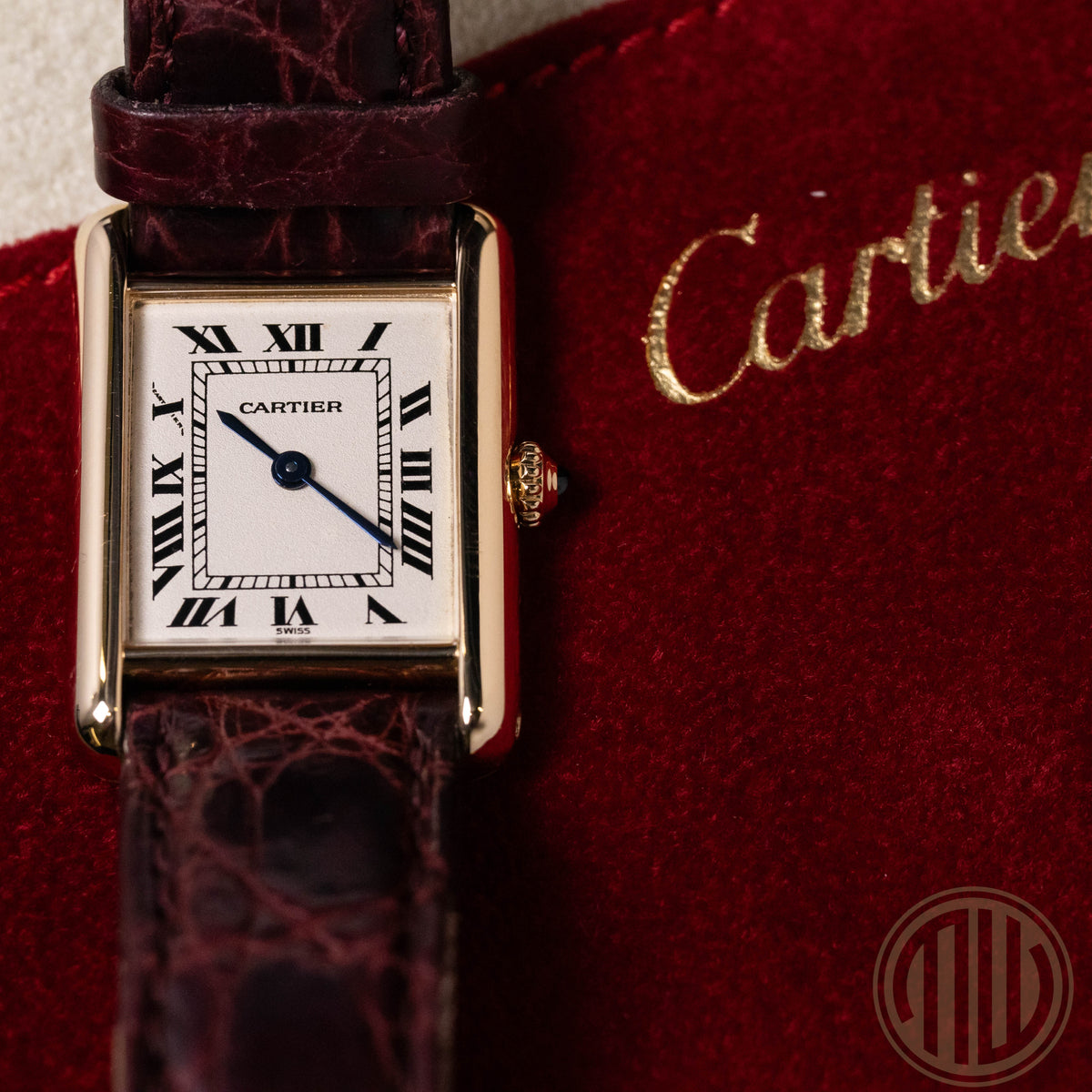 Cartier Tank Louis Cartier 18kt Gold | New Cartier Service | Cartier Warranty