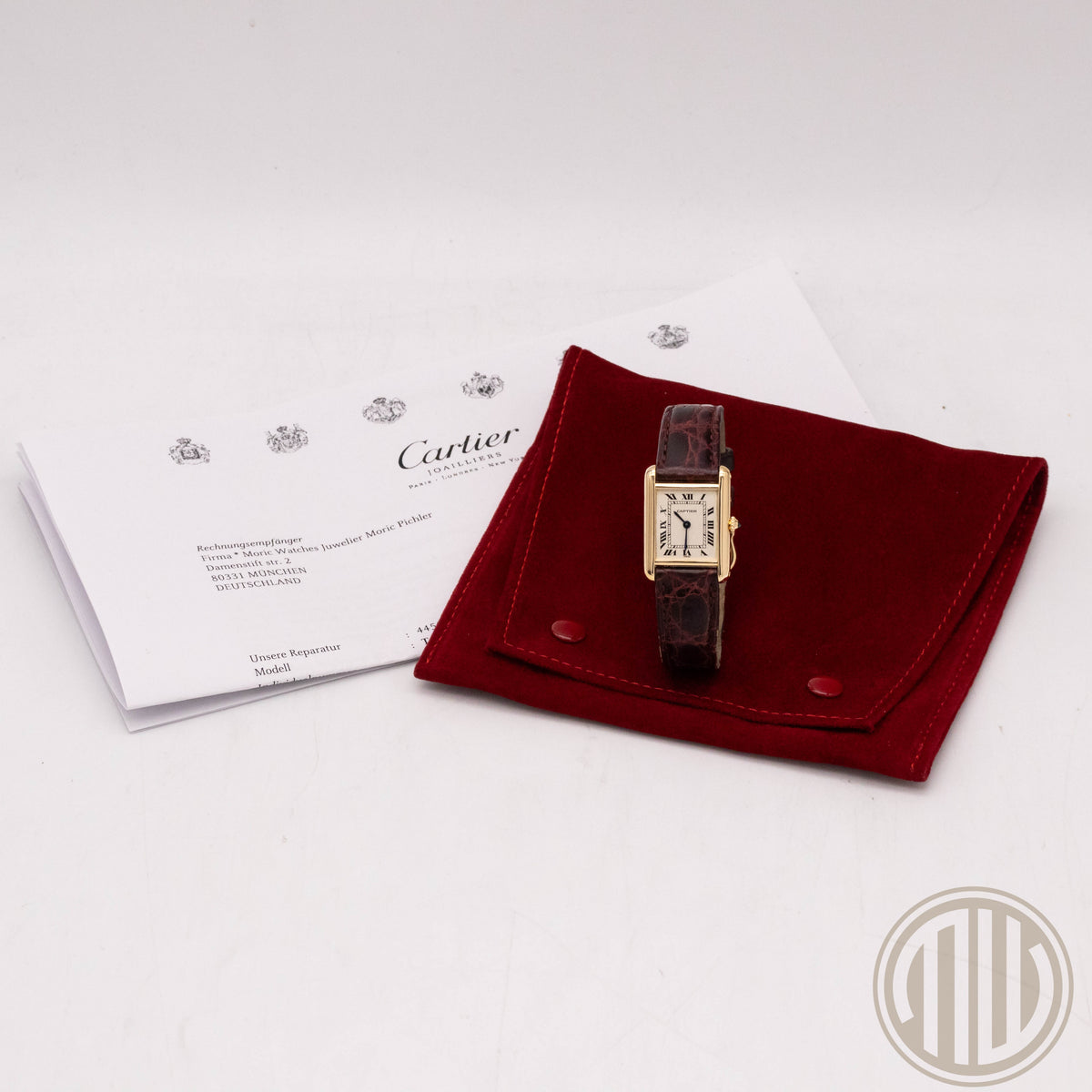 Cartier Tank Louis Cartier 18kt Gold | New Cartier Service | Cartier Warranty