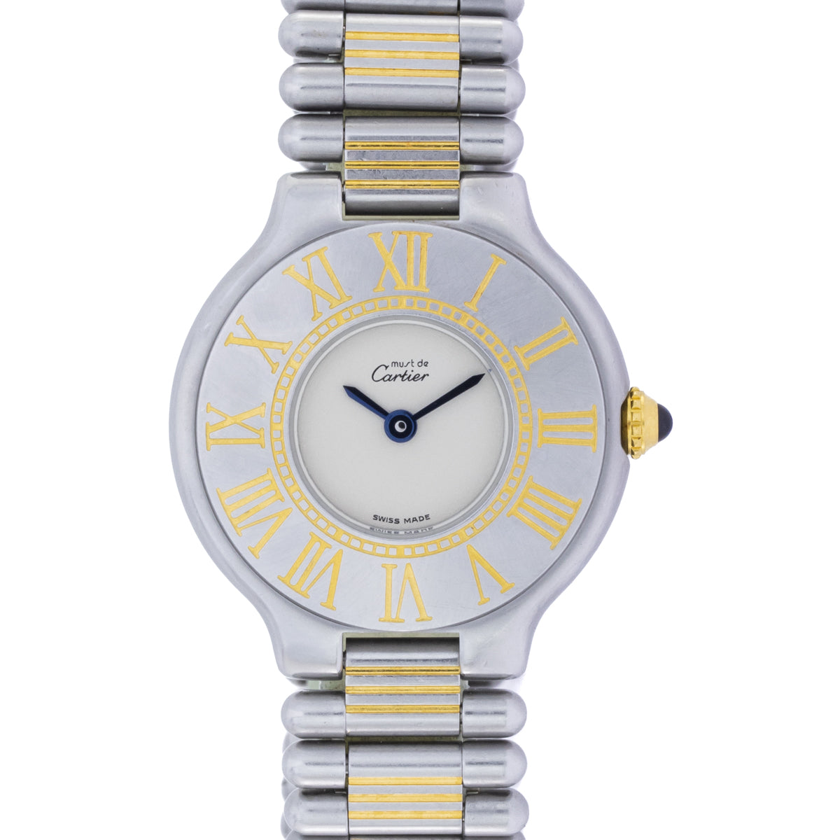 Cartier Must 28mm Quarz Bicolor | Box and Papers | 1986 | 9010