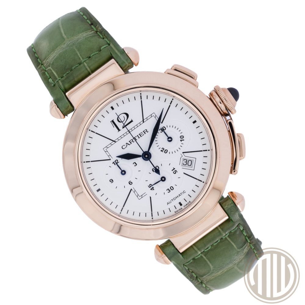 Cartier Pasha Chronograph | 18ct Roségold | Box and Papers | 2016 | Ref: 2863