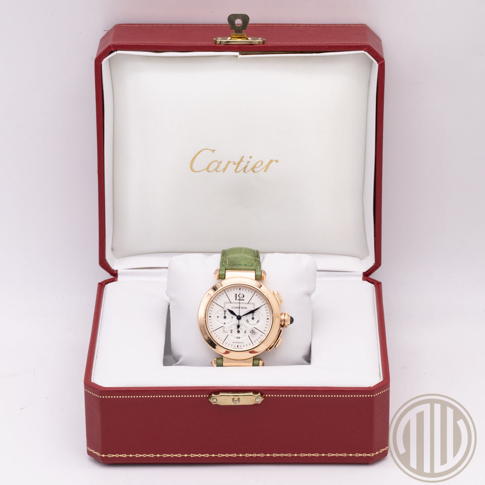 Cartier Pasha Chronograph | 18ct Roségold | Box and Papers | 2016 | Ref: 2863