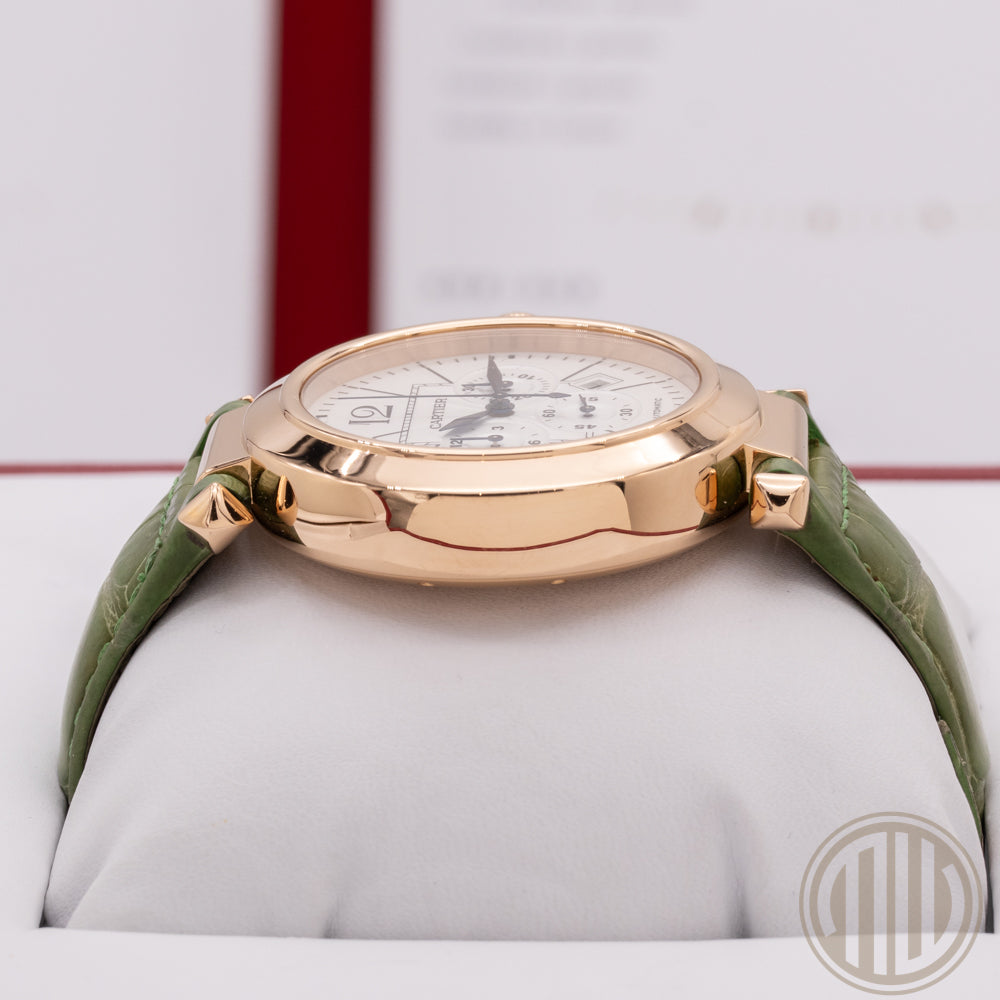 Cartier Pasha Chronograph | 18ct Roségold | Box and Papers | 2016 | Ref: 2863