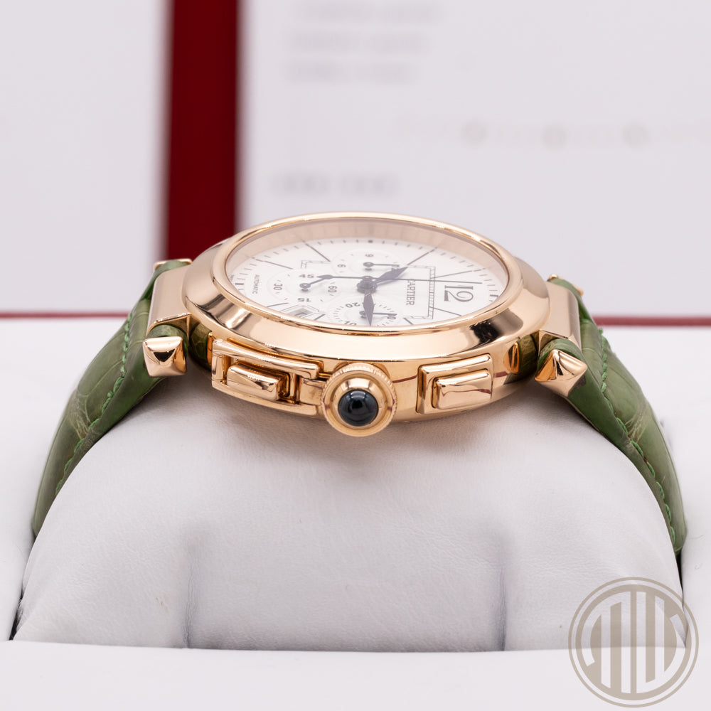 Cartier Pasha Chronograph | 18ct Roségold | Box and Papers | 2016 | Ref: 2863