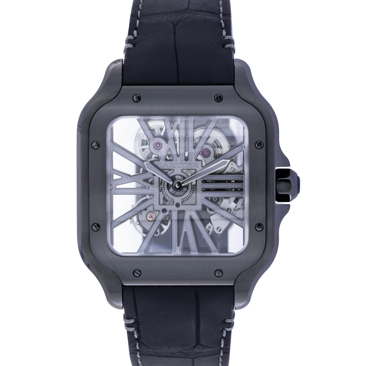 Cartier Santos De Cartier | New | Stainless-Steel | Dlc | Fullset | 2022 | WHSA0009