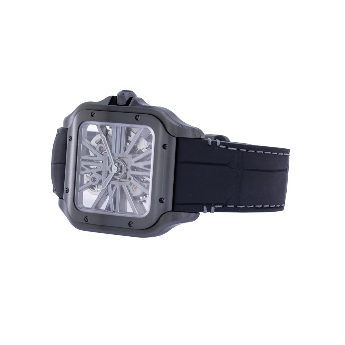 Cartier Santos De Cartier | New | Stainless-Steel | Dlc | Fullset | 2022 | WHSA0009