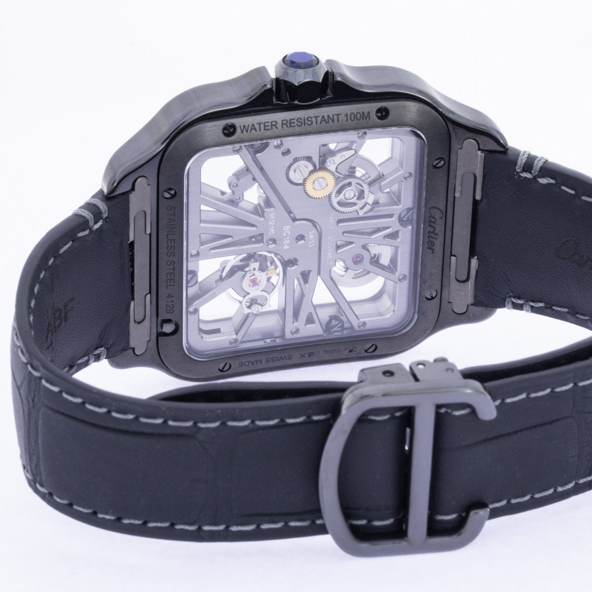 Cartier Santos De Cartier | New | Stainless-Steel | Dlc | Fullset | 2022 | WHSA0009