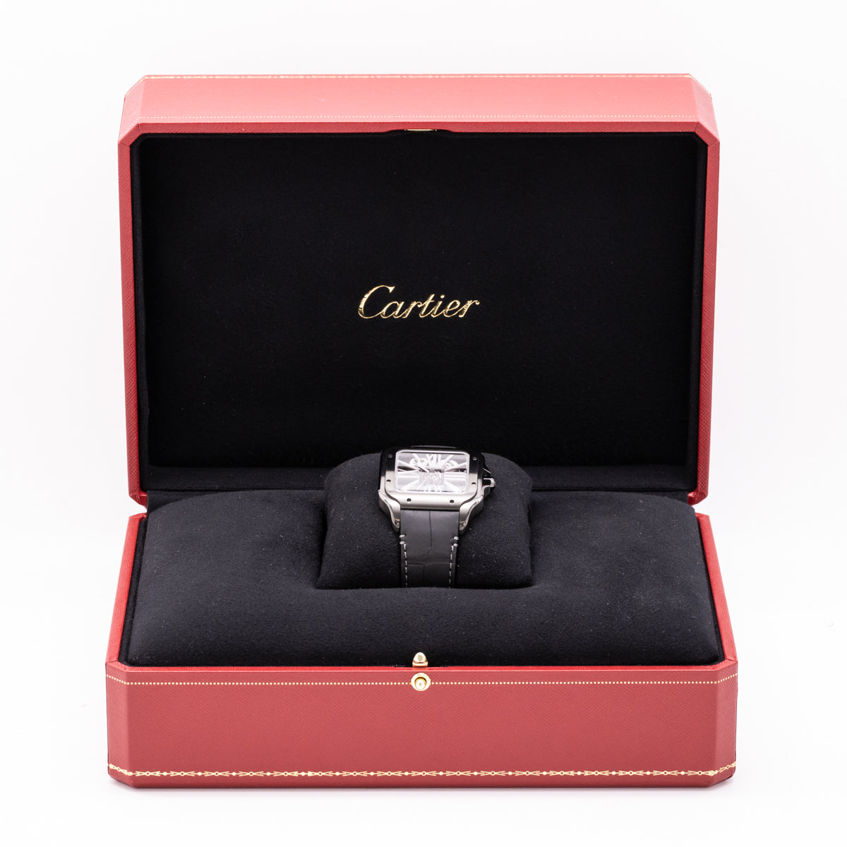 Cartier Santos De Cartier | New | Stainless-Steel | Dlc | Fullset | 2022 | WHSA0009