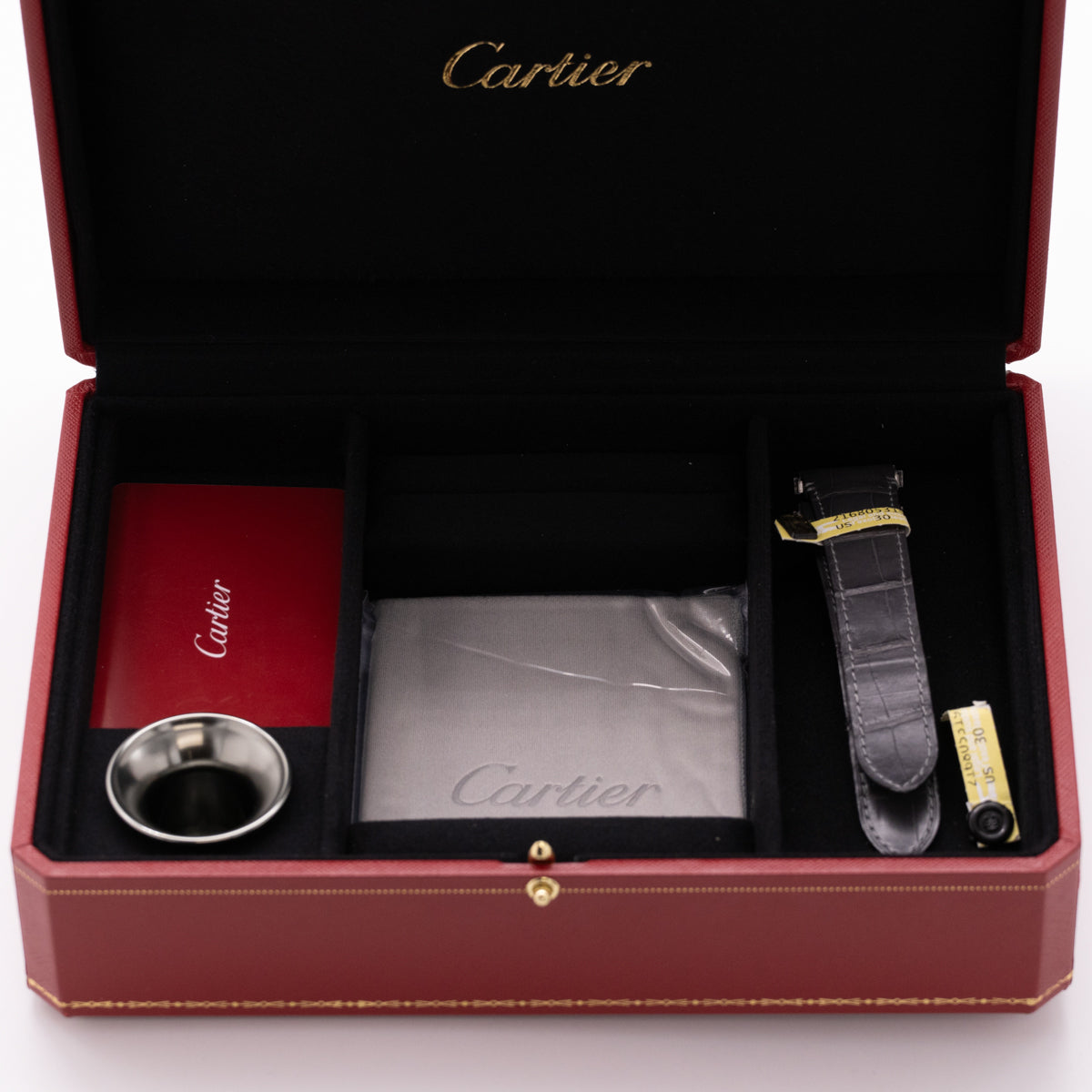 Cartier Santos De Cartier | New | Stainless steel | DLC | Full set | 2022 | WHSA0009