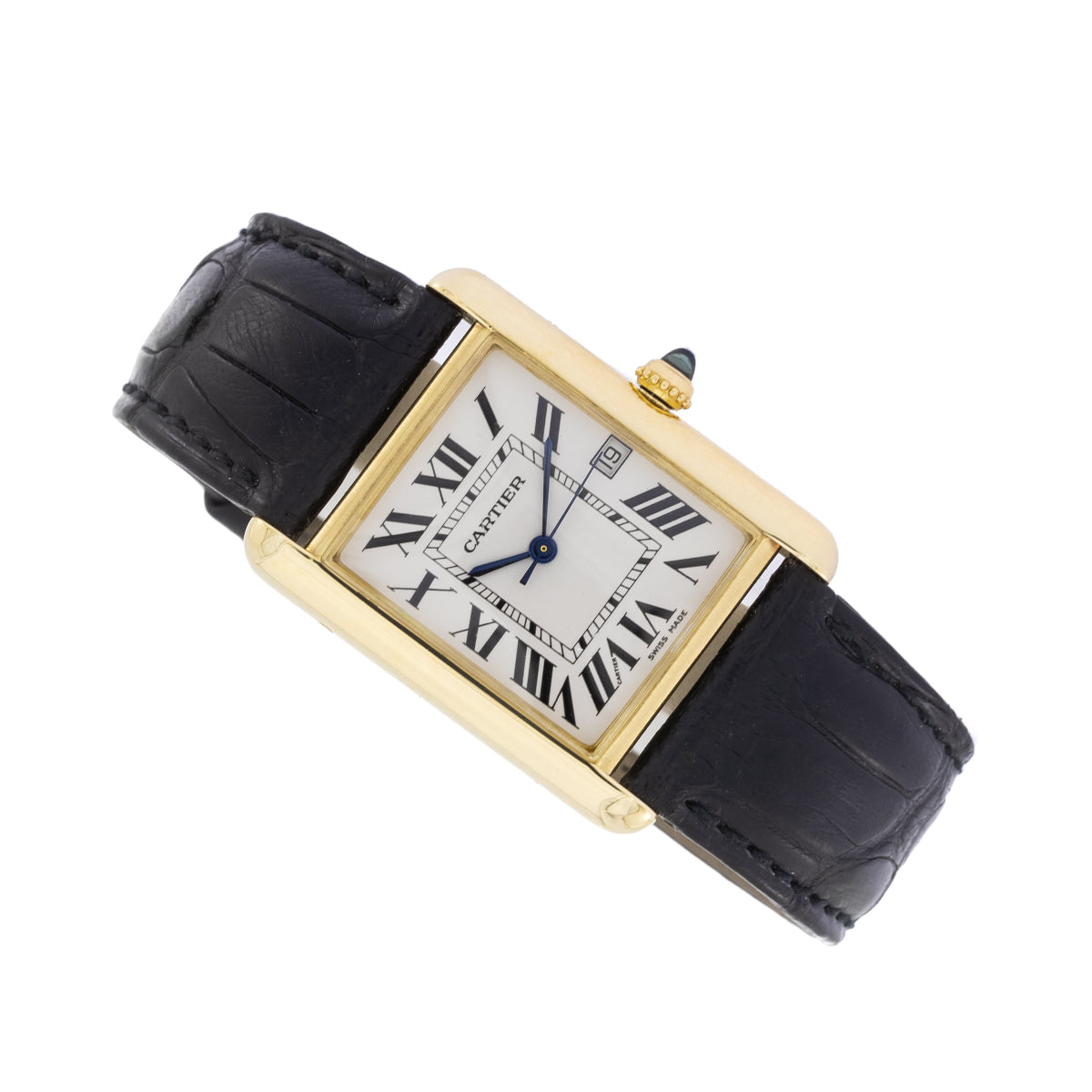 Cartier Tank Louis Cartier 18Karat Yellowgold | Quarz | White Dial | Ref: 2441