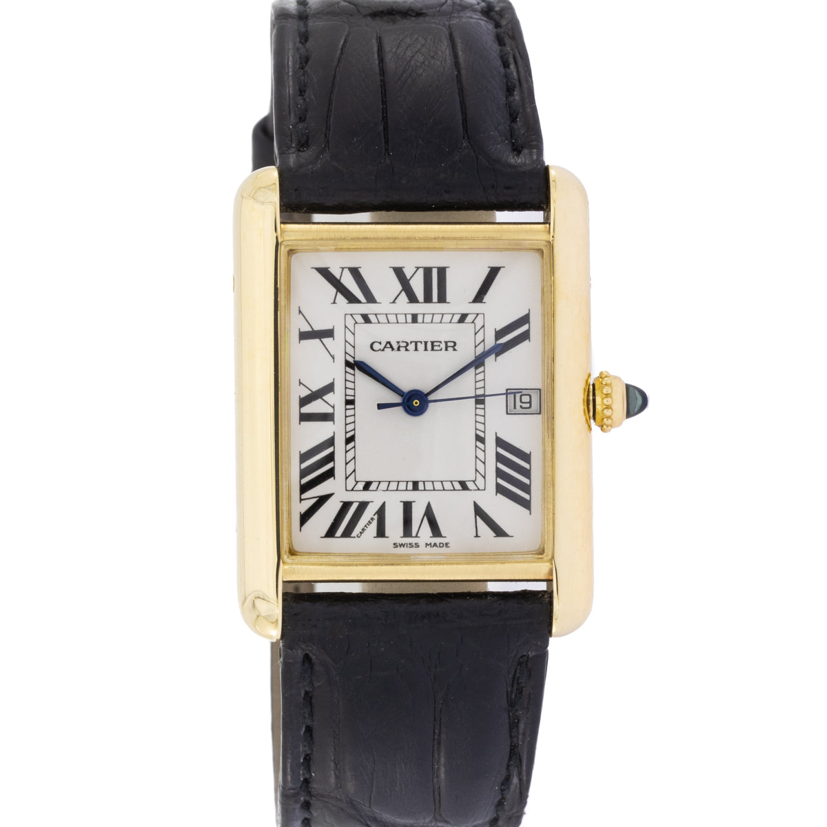 Cartier Tank Louis Cartier 18Karat Yellowgold | Quarz | White Dial | Ref: 2441