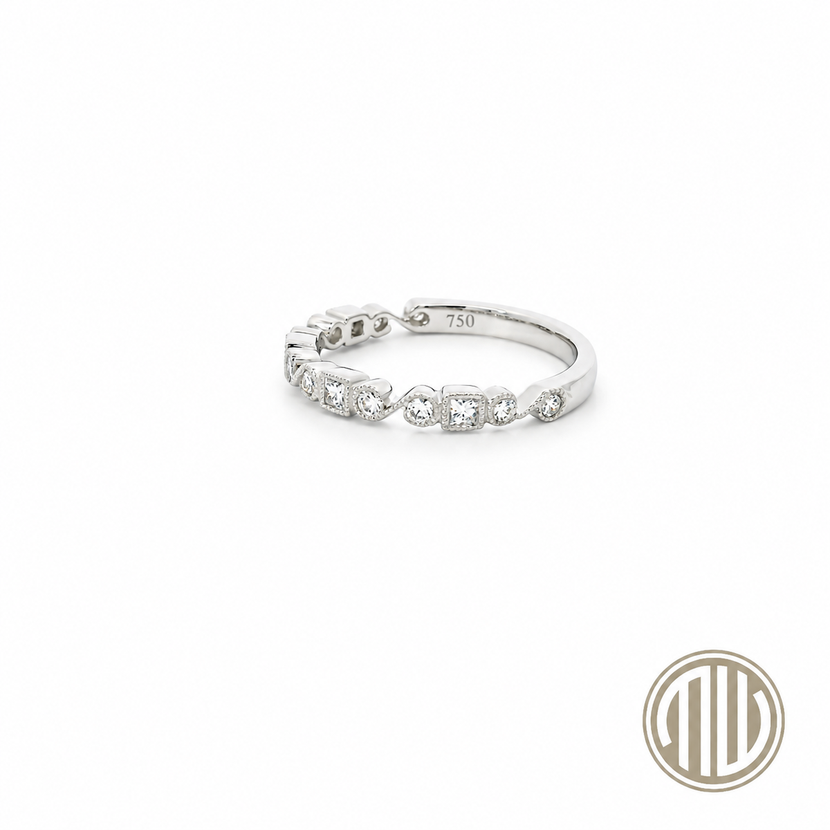 Diamant Ring 750 Weißgold 0.25ct