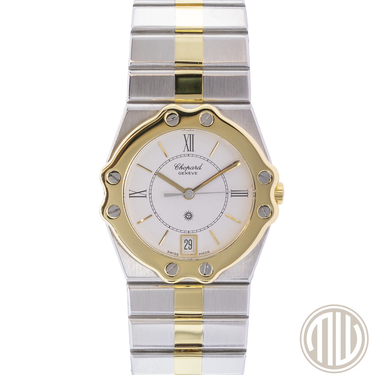 Chopard St. Moritz Lady | Bicolor | White Dial | Perfect Condition | Ref: 8047