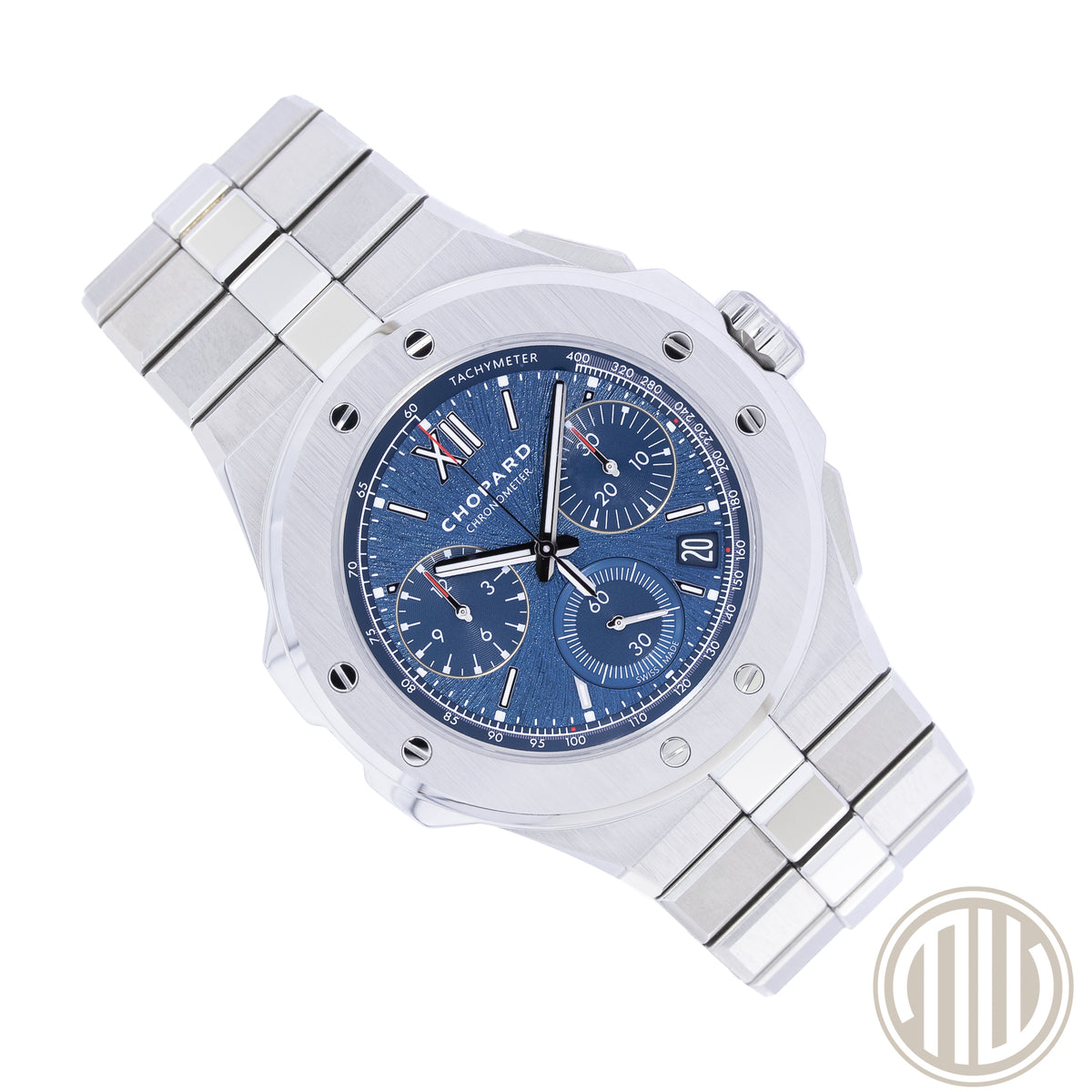 Chopard Alpine Eagle XL Chrono Blue Dial | Automatic | Stainless-Steel | Box and Papers