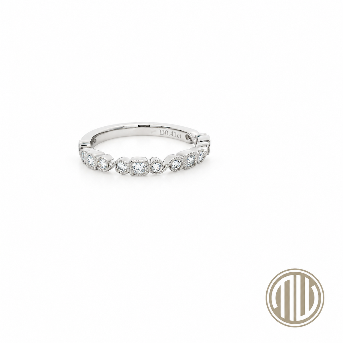 Diamant Ring 750 Weißgold 0.25ct