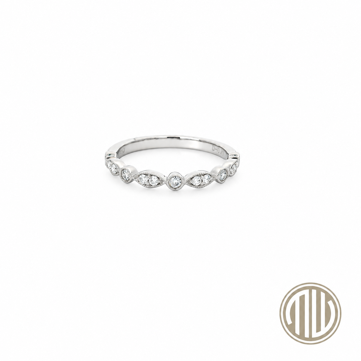 Brilliant Ring 750 Weißgold 0.21ct