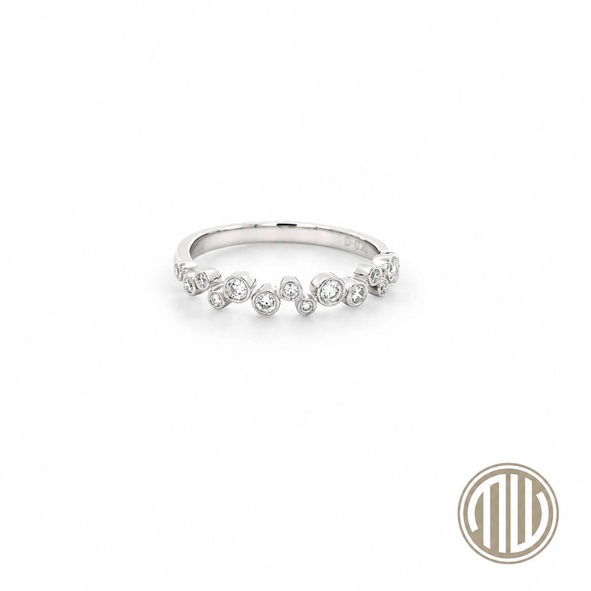Diamant Ring 750 Weißgold
