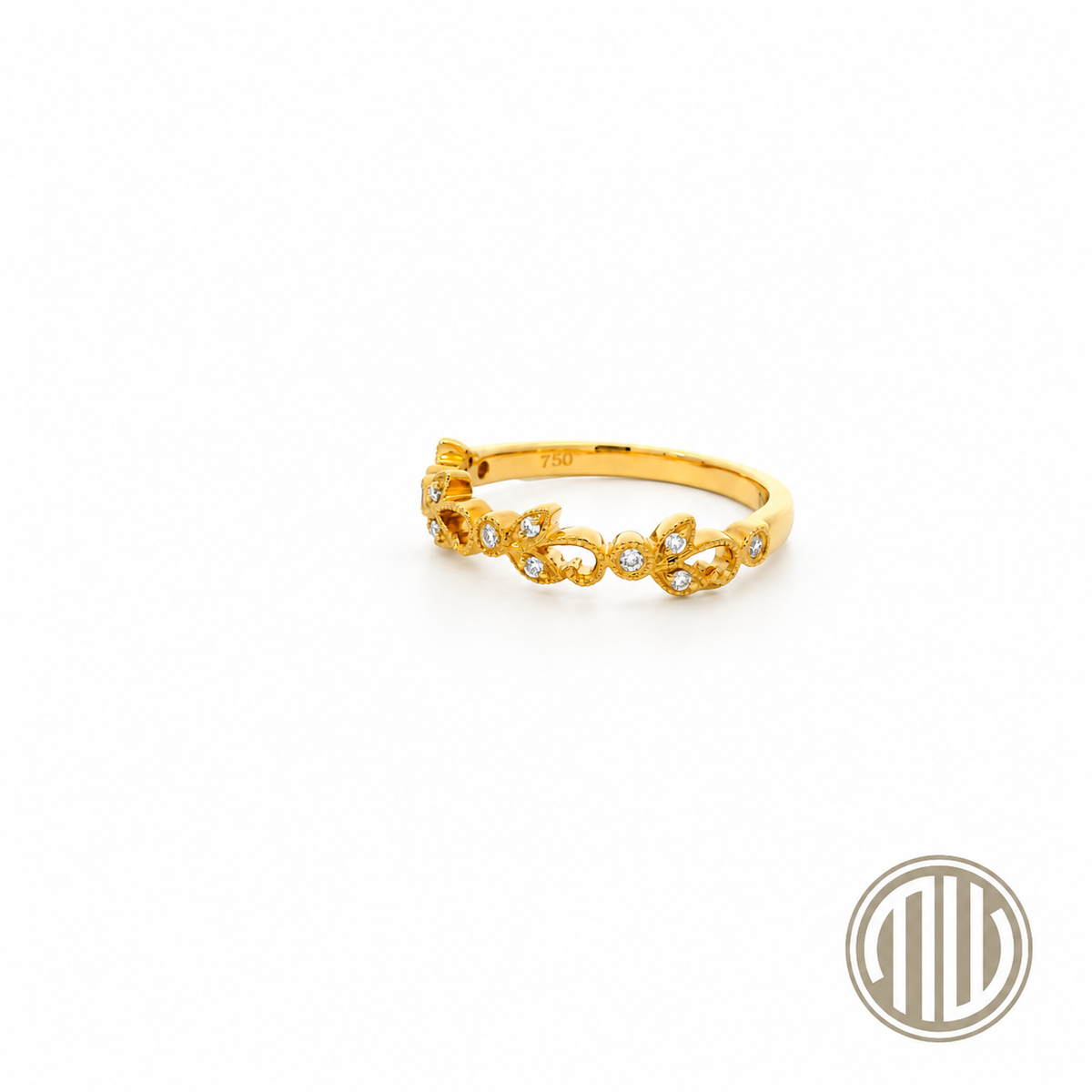 Brilliant Ring 750 Gelbgold